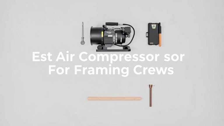 10 Best Air Compressors for Framing Crews