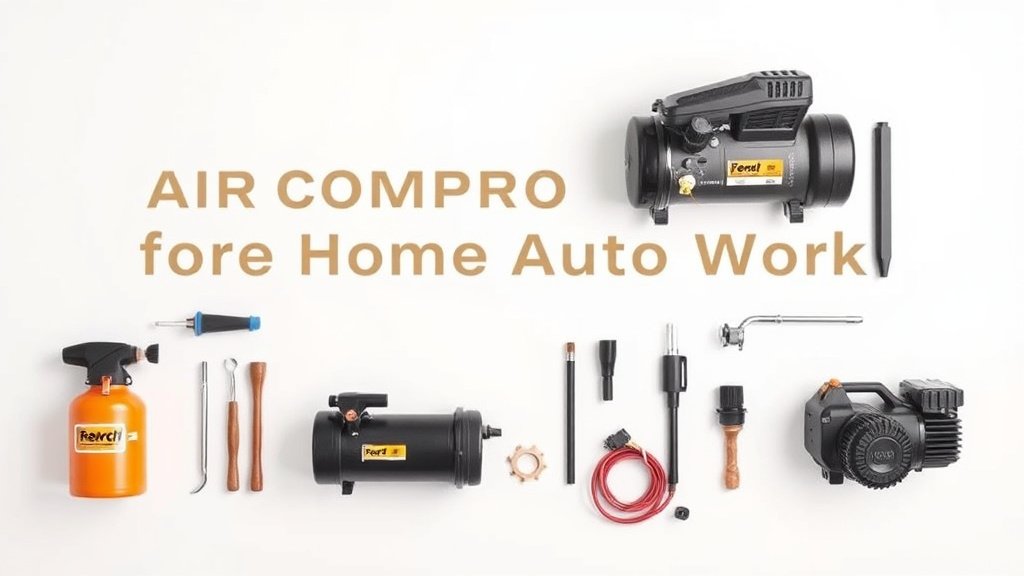 10 Best Air Compressors for Home Auto Work