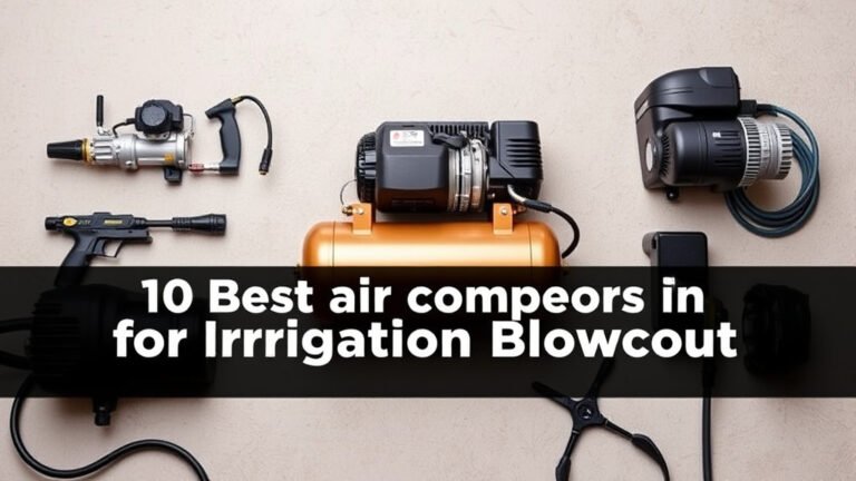10 Best Air Compressors for Irrigation Blowout