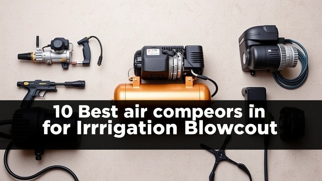 10 Best Air Compressors for Irrigation Blowout