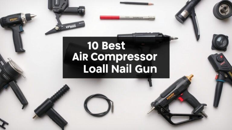 10 Best Air Compressors for Nail Guns Reviewed
