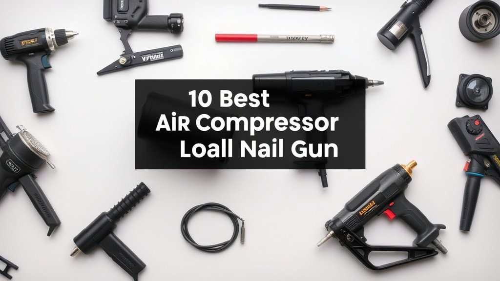 10 Best Air Compressors for Nail Guns Reviewed