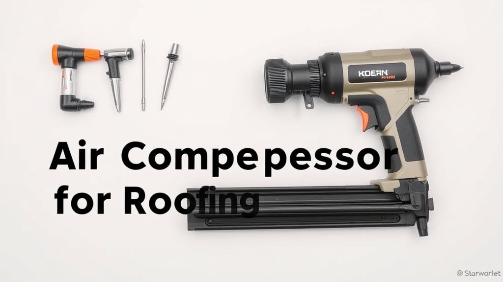 10 Best Air Compressors for Roofing Nailers