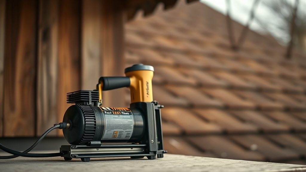 10 Best Air Compressors for Roofing Nailers