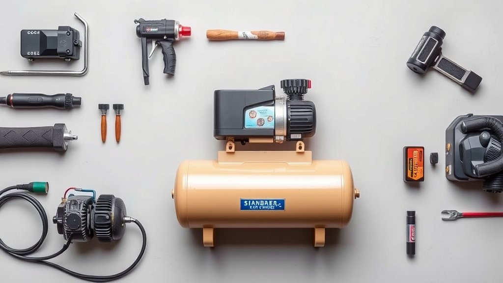 10 Best Air Compressors for Sandblasting Cabinets