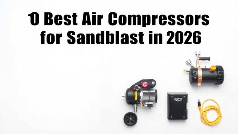 10 Best Air Compressors for Sandblasting in 2026