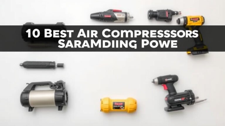 10 Best Air Compressors for Sanding Power