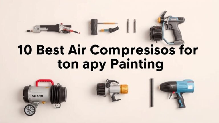 10 Best Air Compressors for Spray Painting in 2026