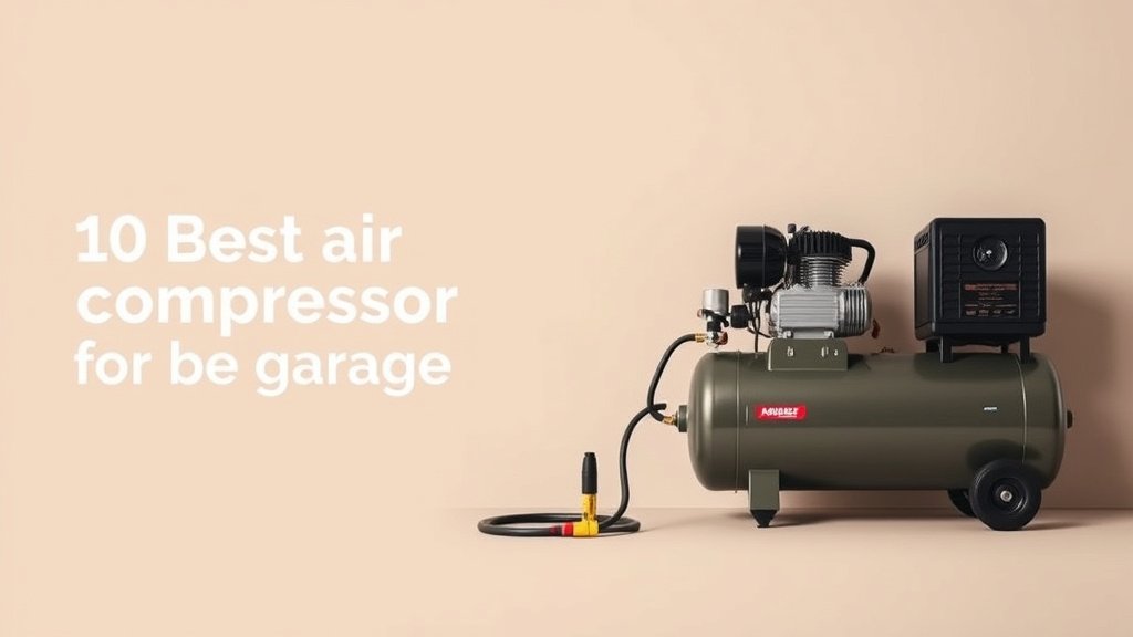 10 Best Air Compressors for Your Garage