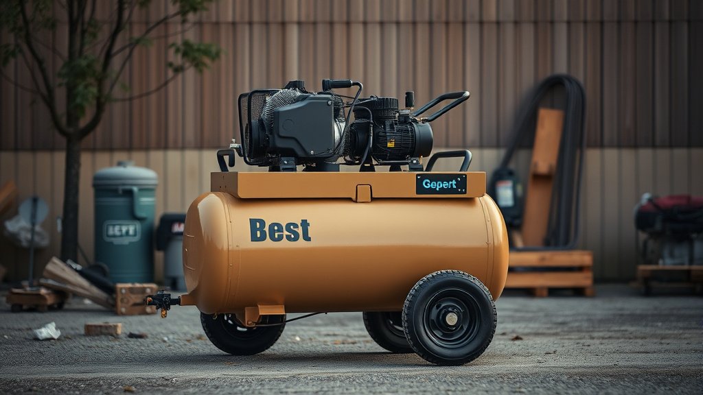 10 Best Air Compressors on Wheels for Any Job