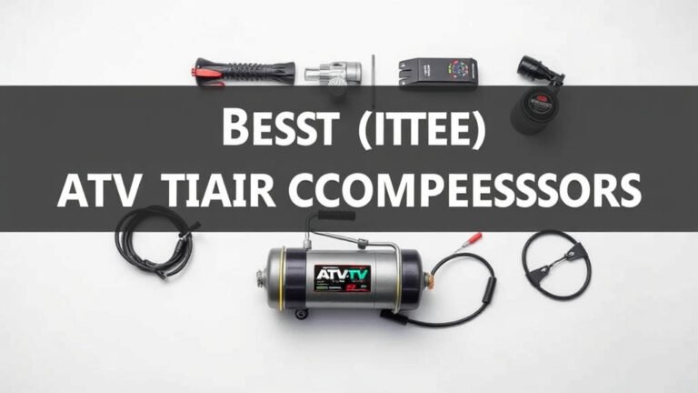 10 Best ATV Tire Air Compressors for Off-Roading
