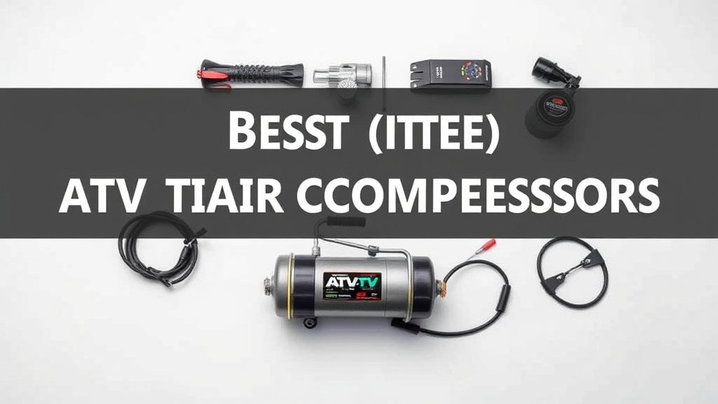 10 Best ATV Tire Air Compressors for Off-Roading