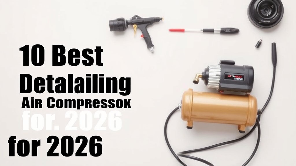 10 Best Auto Detailing Air Compressors for 2026