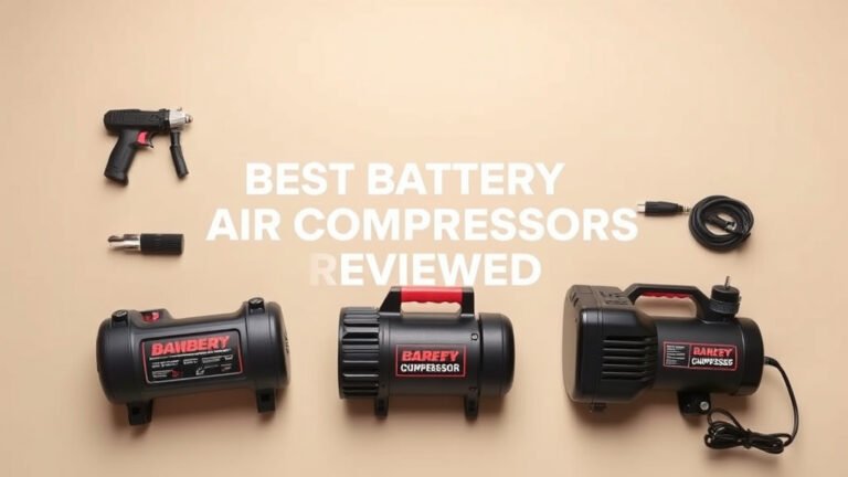 10 Best Battery Air Compressors Reviewed