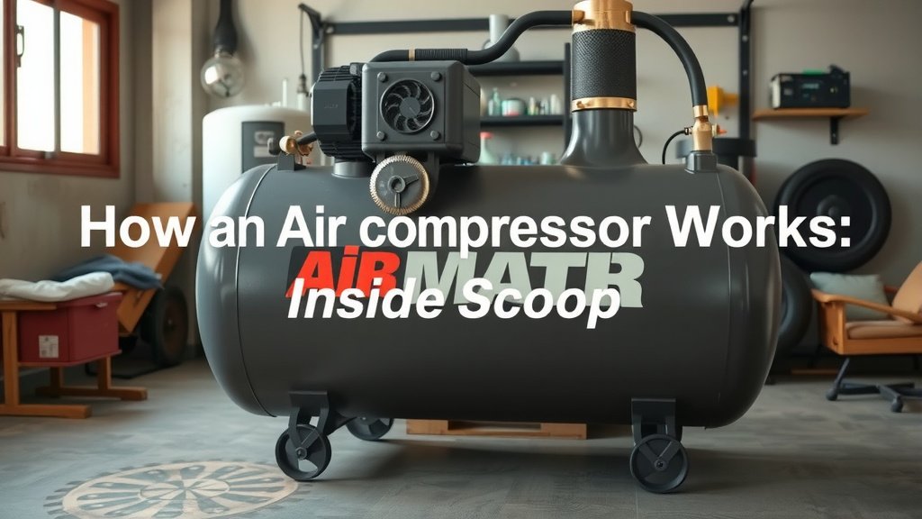 How an Air Compressor Works: The Inside Scoop