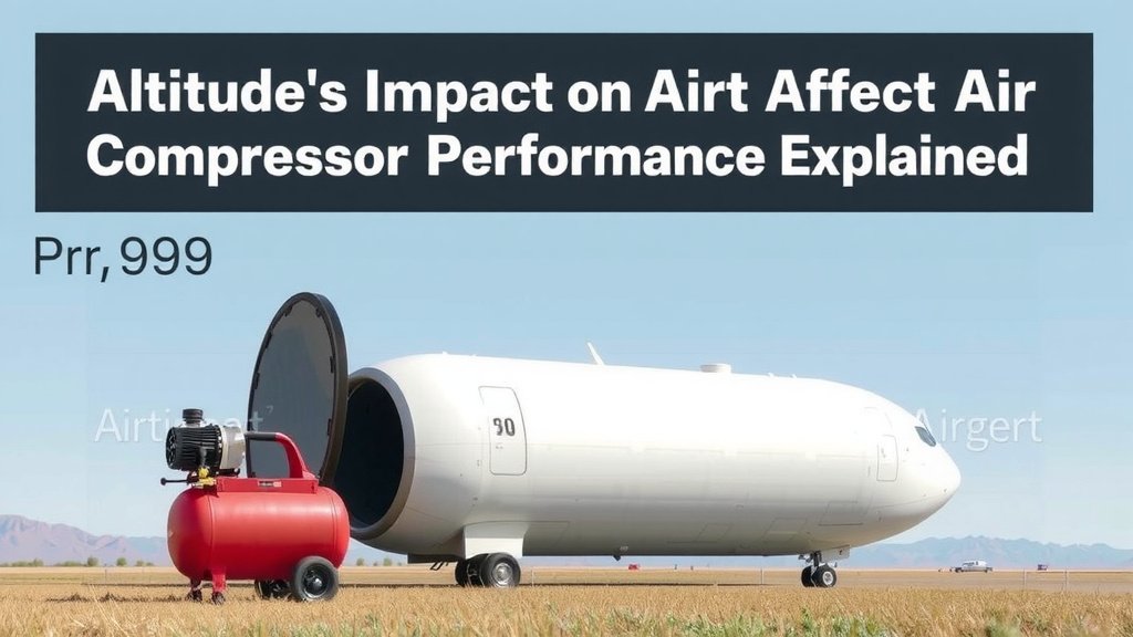 Altitude's Impact on Air Compressor Performance Explained