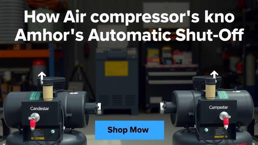 Understanding Your Air Compressor's Automatic Shut-Off