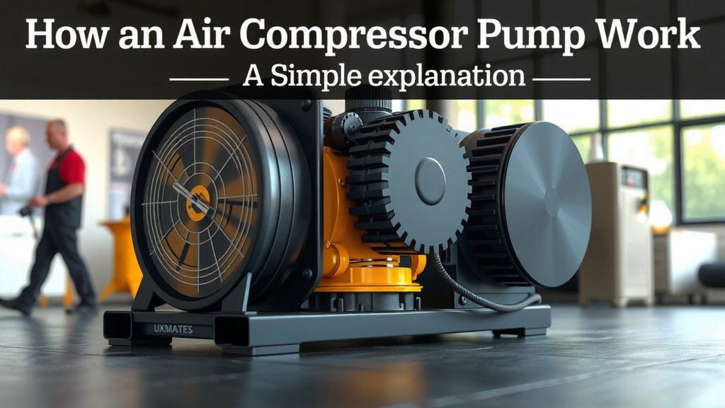How an Air Compressor Pump Works: A Simple Explanation
