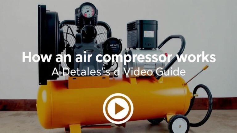 How an Air Compressor Works: A Detailed Video Guide