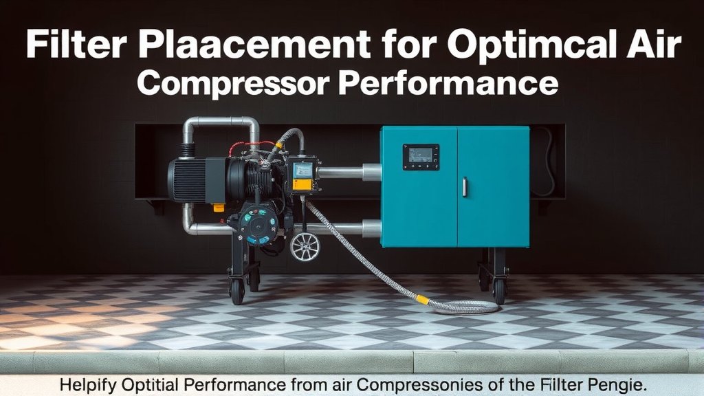 Filter Placement for Optimal Air Compressor Performance