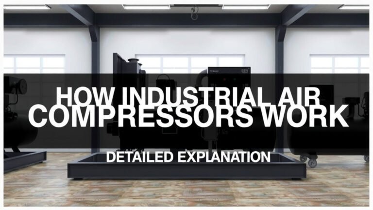 How Industrial Air Compressors Work: A Detailed Explanation