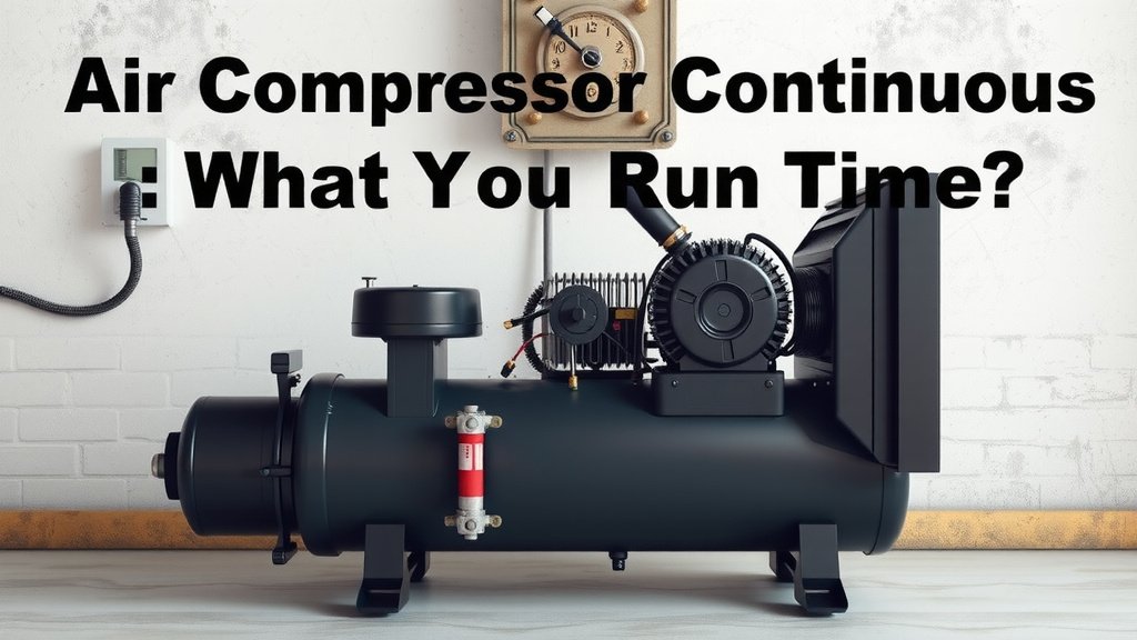 Air Compressor Continuous Run Time: What You Need to Know
