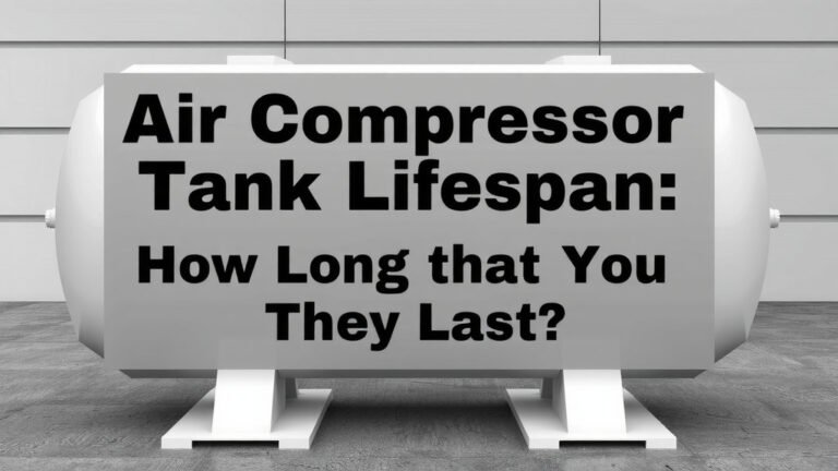 Air Compressor Tank Lifespan: How Long Do They Last
