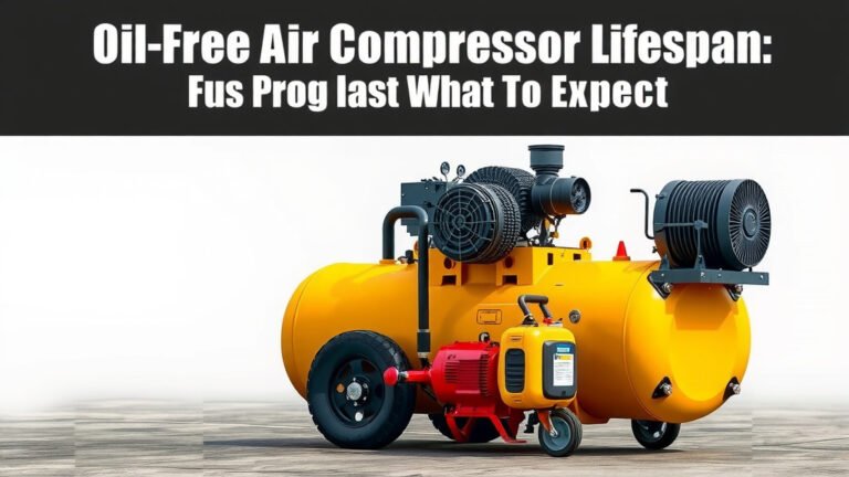 Oil-Free Air Compressor Lifespan: What to Expect