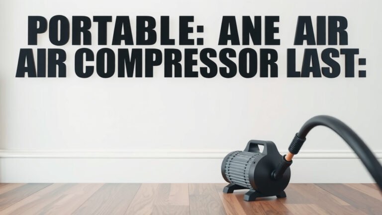 Portable Air Compressor Lifespan: What to Expect