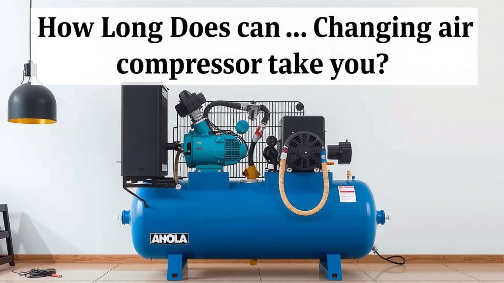 How Long Can Changing an Air Compressor Take You?