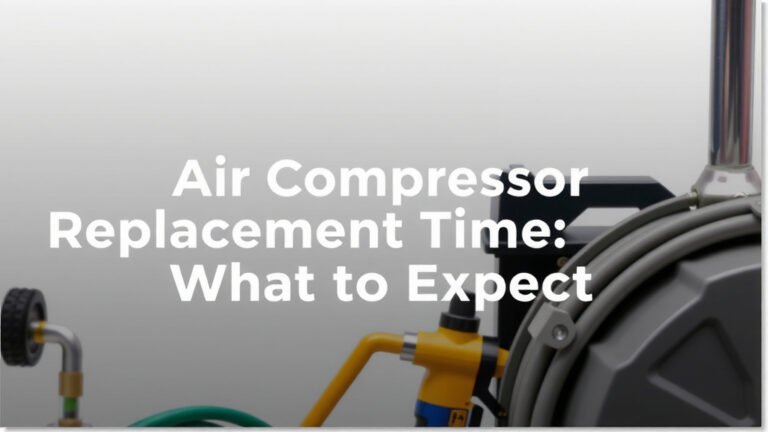 Air Compressor Replacement Time: What to Expect
