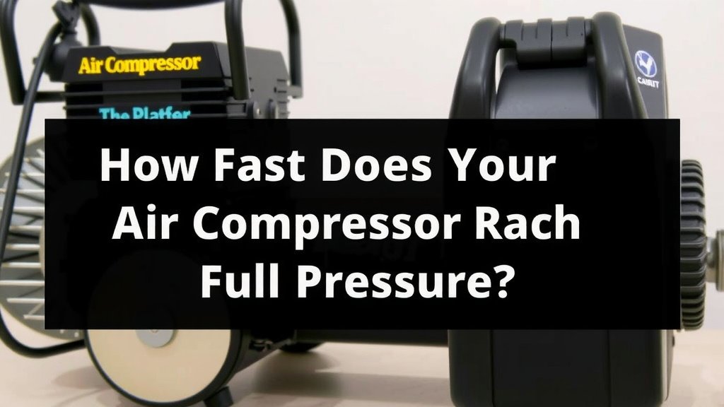 How Fast Does Your Air Compressor Reach Full Pressure?