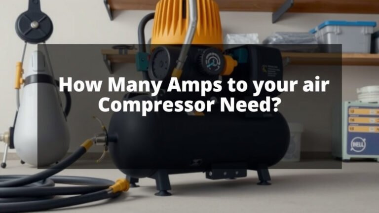 How Many Amps Does Your Air Compressor Need?