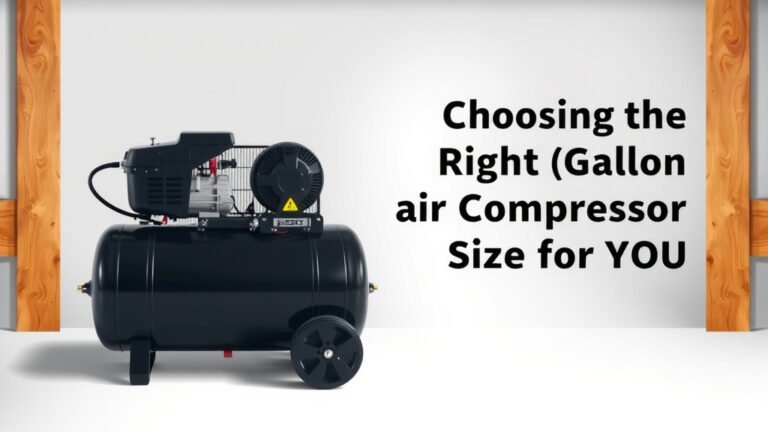Choosing the Right Gallon Air Compressor Size for You