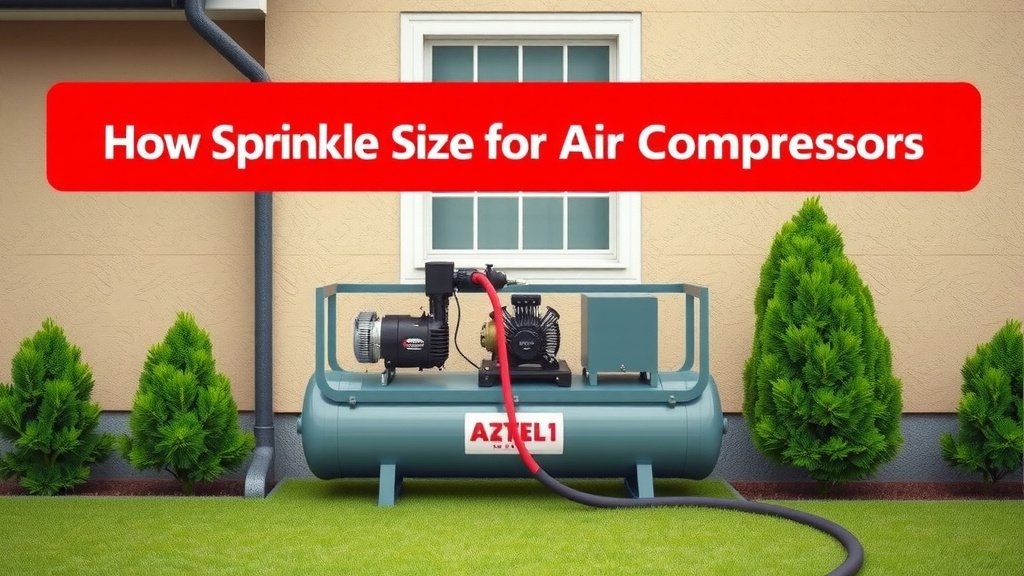 Choosing the Right Air Compressor for Your Sprinkler System