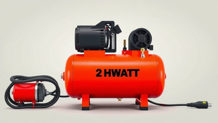 2 HP Air Compressor Wattage: What You Need to Know