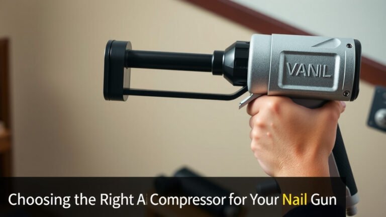 Choosing the Right Air Compressor for Your Nail Gun