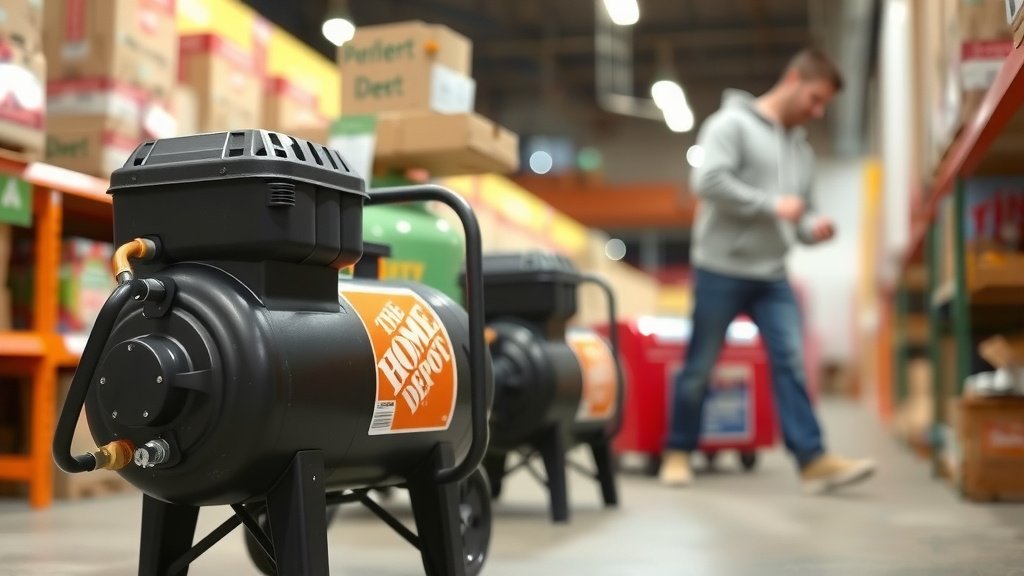 Air Compressor Costs at Home Depot: What to Expect