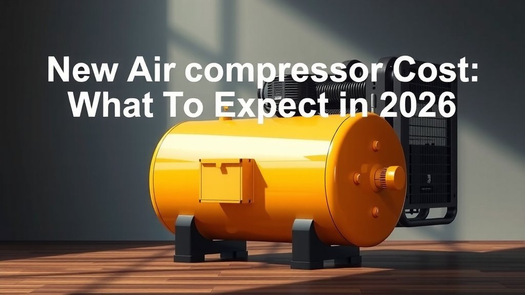 New Air Compressor Cost: What to Expect in 2026