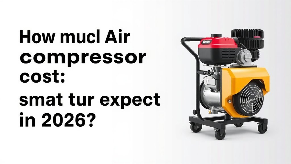Small Air Compressor Cost: What to Expect in 2026