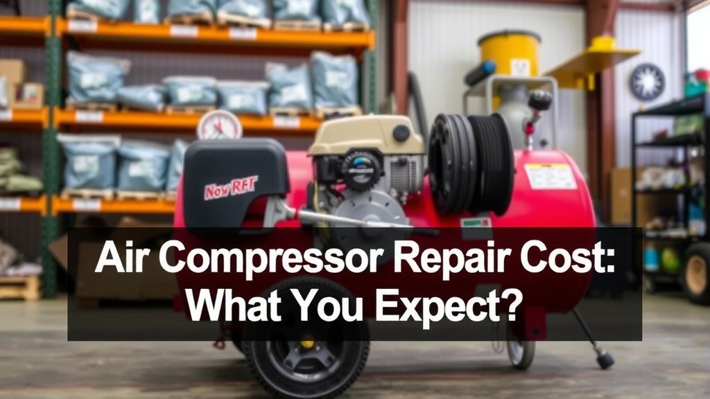 Understanding Your Air Compressor Repair Costs