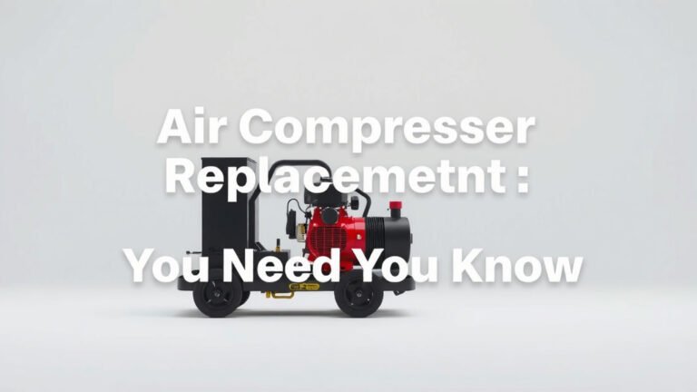Air Compressor Replacement Cost: What You Need to Know