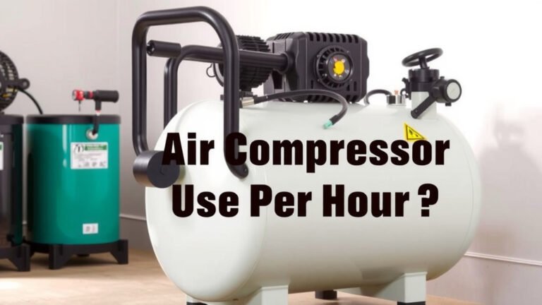Air Compressor Electricity Use Per Hour Explained