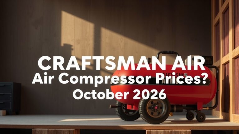 Craftsman Air Compressor Prices October 2026