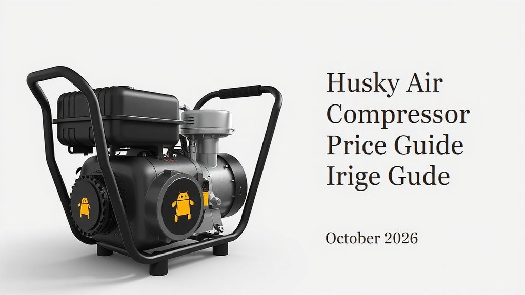 Husky Air Compressor Price Guide October 2026