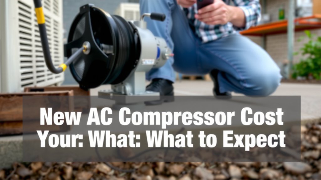 Understanding Your AC Air Compressor Replacement Cost