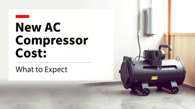 New AC Air Compressor Cost: What to Expect