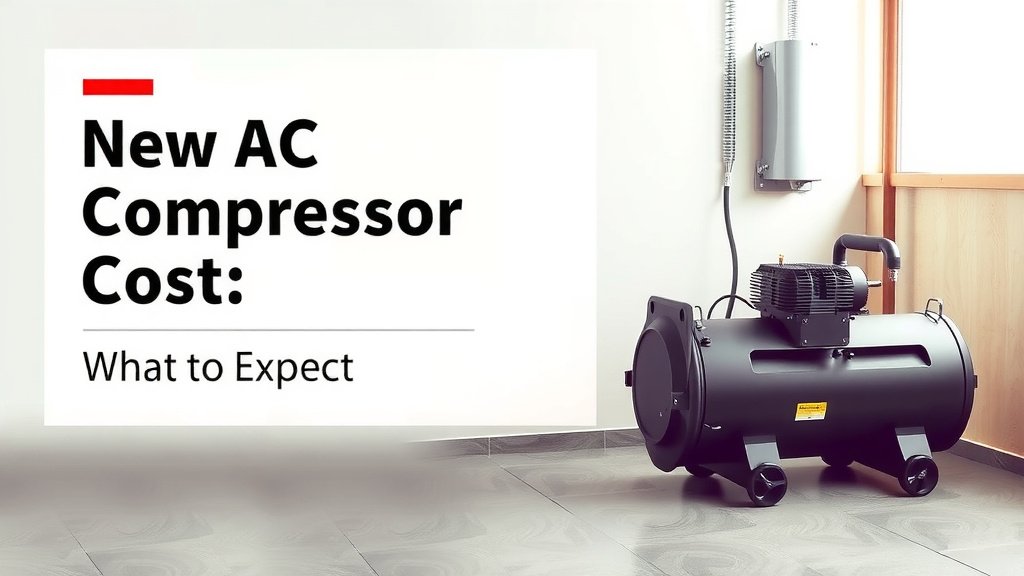 New AC Air Compressor Cost: What to Expect