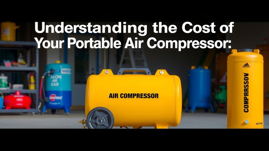 Understanding the Cost of Your Portable Air Compressor