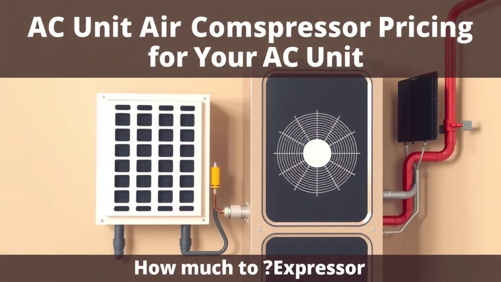 Understanding Air Compressor Pricing for Your AC Unit